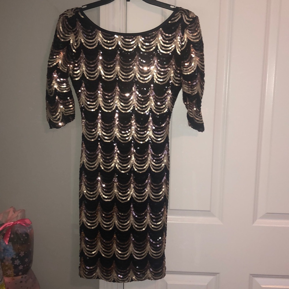 sequin homecoming dress size medium